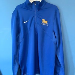 NWT Nike Dri-Fit Quarter Zip Royal Blue Size S